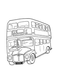 Dubbeldäckare engelsk buss