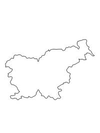 Karta Slovenien