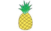 Hur man ritar en ananas