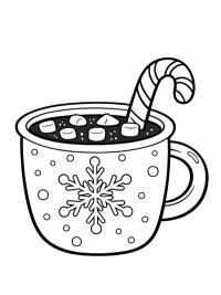 Varm choklad med marshmallows