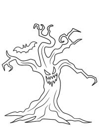 Halloween-träd