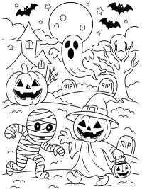 Halloween läskig