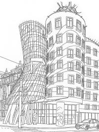 Det dansande huset i Prag