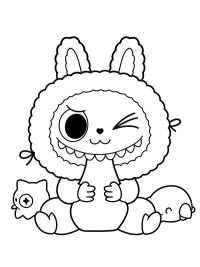 Labubu som bebis