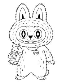 Labubu dricker boba