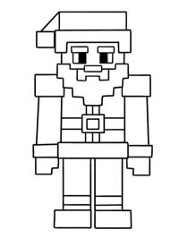 Jultomten Minecraft