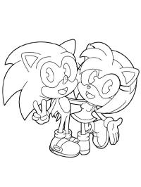 Sonic och Amy Rose