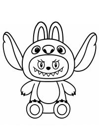 Stitch som Labubu