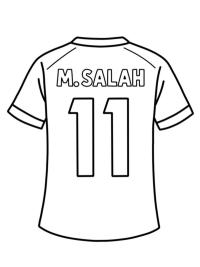 Fotbollströja Mohamed Salah