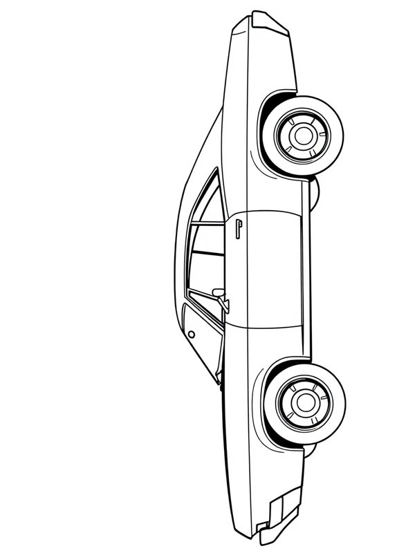 Chevrolet Impala Sport 1967 Målarbild