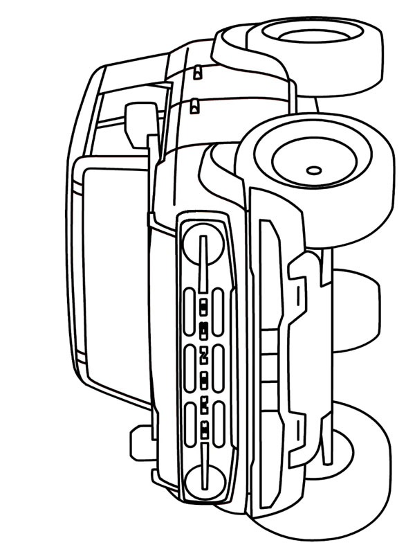 Ford Bronco Målarbild