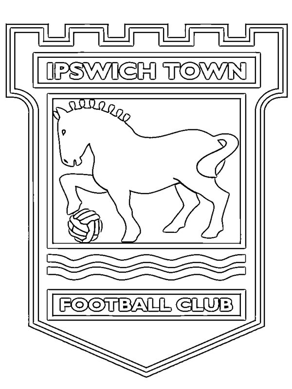 Ipswich Town FC Målarbild