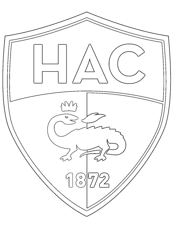 Le Havre AC Målarbild