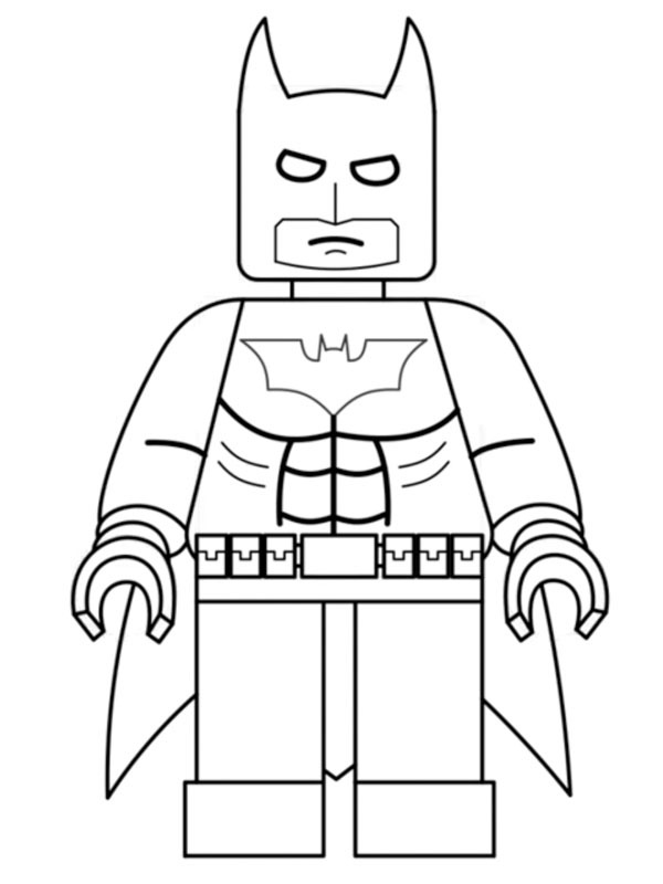 LEGO Batman Målarbild