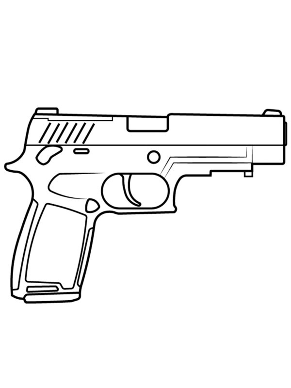 SIG Sauer P320 Målarbild