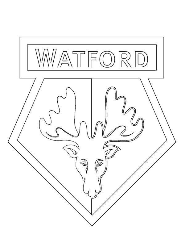 Watford FC Målarbild